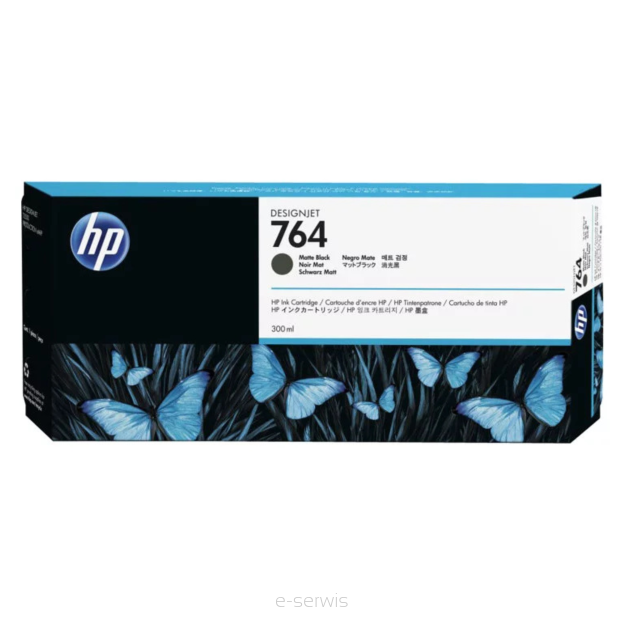 Atrament HP 764 Matte Black 300 ml (C1Q16A)