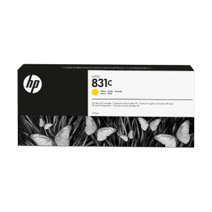 Atrament HP 831C 775ML YELLOW LATEX CZ697A