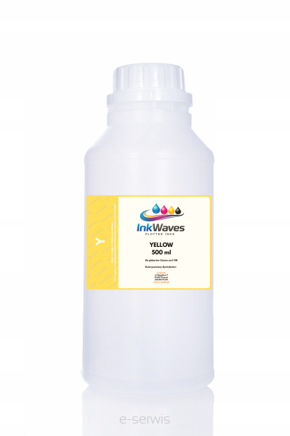 Tusz InkWaves TM Y Yellow | 500ml