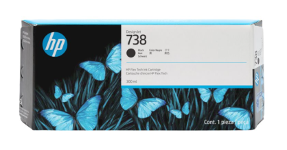 HP 738 Black 300ml 498N8A ink dużej pojemności T850 T950