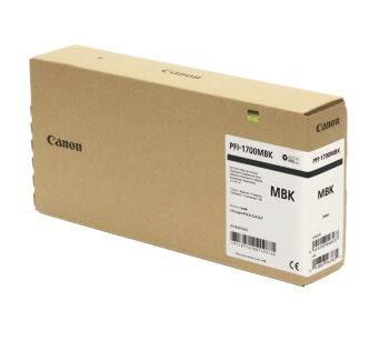 Tusz Canon PFI-1700 MBK Matte Black – Oryginalny CF0774C001AA