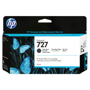 Atrament HP 727 Matte Black 130 ml (B3P22A)