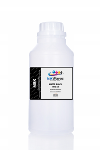 Tusz InkWaves TM MBK Matte Black | 500 ml