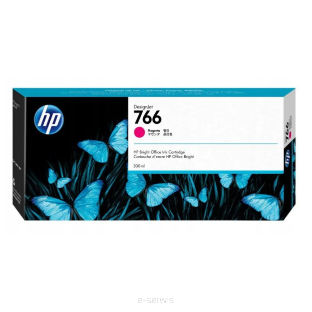 Atrament HP 766 Magenta 300 ml (P2V90A)