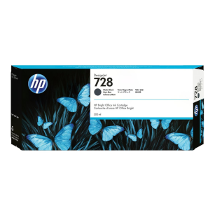 Atrament HP 728 Matte Black 300 ml (F9J68A)