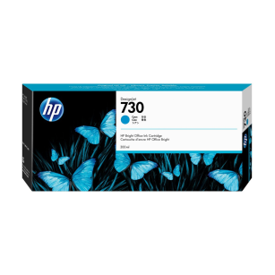 Atrament HP 730 Cyan 300 ml (P2V68A)