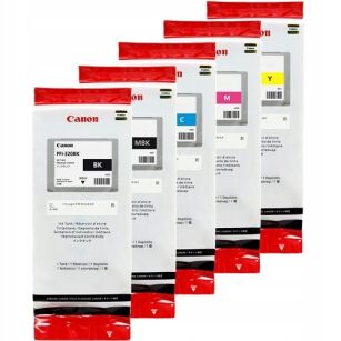 Komplet atramentów Canon PFI-320 CMYK MBK | 5 × 300 ml | ORYGINALNE