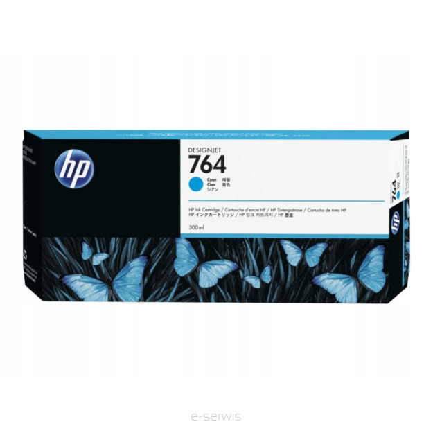 Atrament HP 764 Cyan 300 ml (C1Q13A)