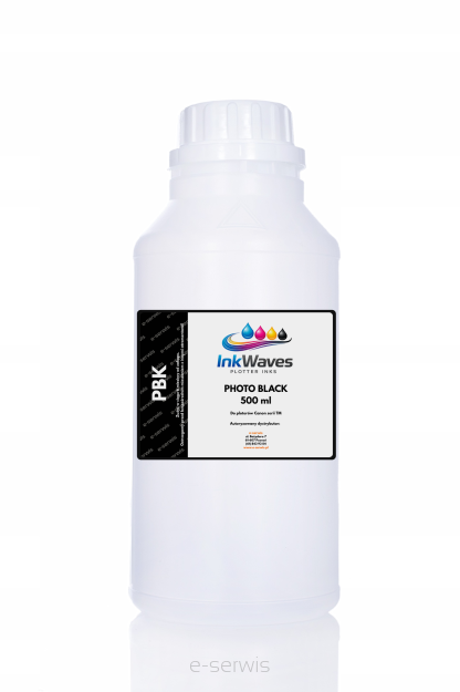 Tusz InkWaves TM PBK Photo Black | 500 ml