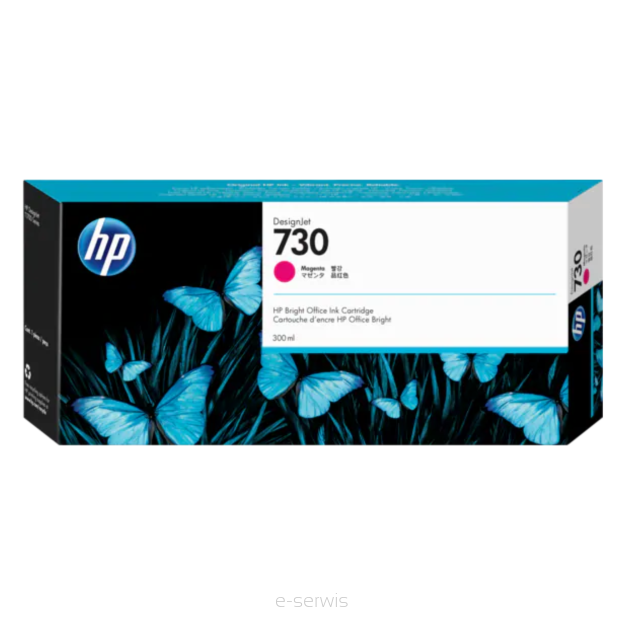 Atrament HP 730 Magenta 300 ml (P2V69A)
