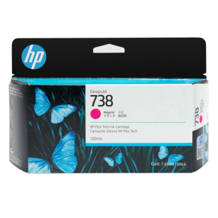 Atrament HP 738 Magenta 130 ml (498N6A)