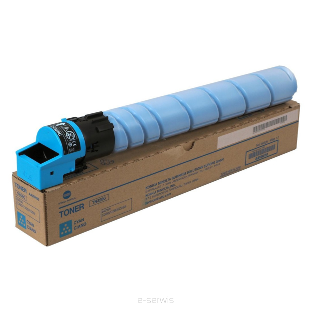 Toner Konica Minolta TN328C (AAV845A ) CYAN | Oryginalny