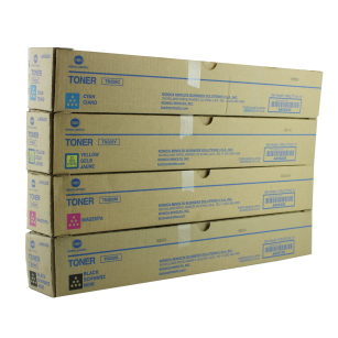 Komplet tonerów Konica Minolta TN328 CMYK | Oryginalny