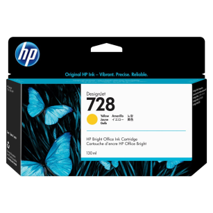 Atrament HP 728 Yellow 130 ml (F9J65A)