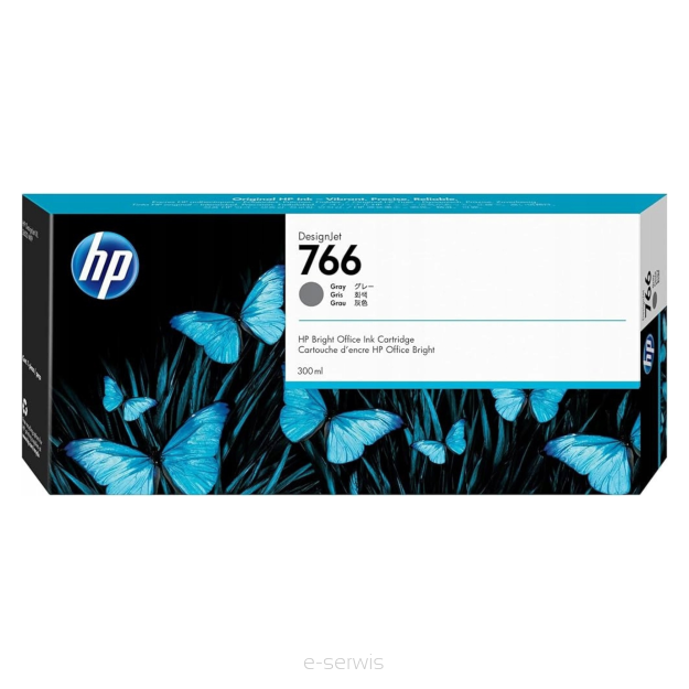 Atrament HP 766 Gray 300 ml (P2V93A)