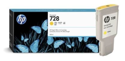HP 728 Yellow 300ml F9K15A atrament dużej pojemności