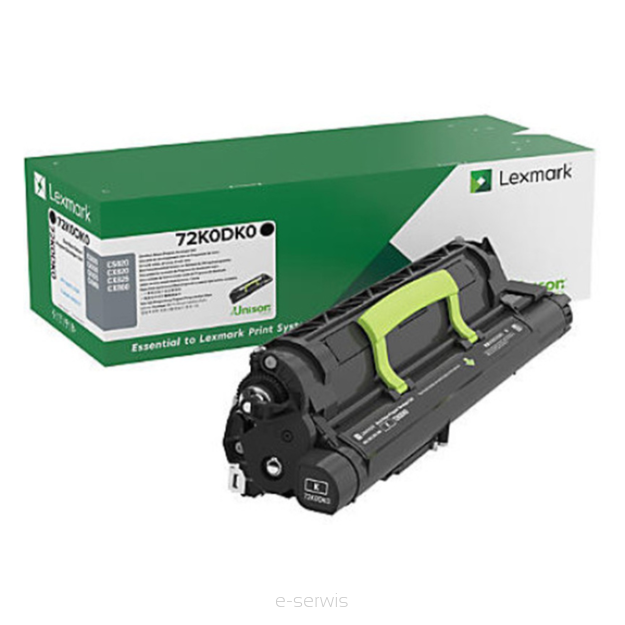 Moduł wywoływacza Lexmark 72K0DK0 Black | Oryginalny